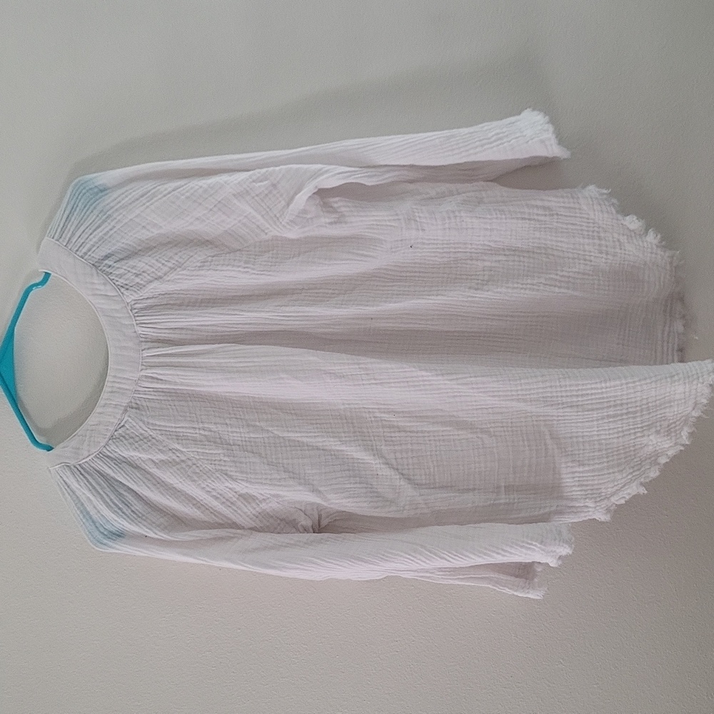Chelsea & Theodore White Long Sleeve - Picture 4 of 4